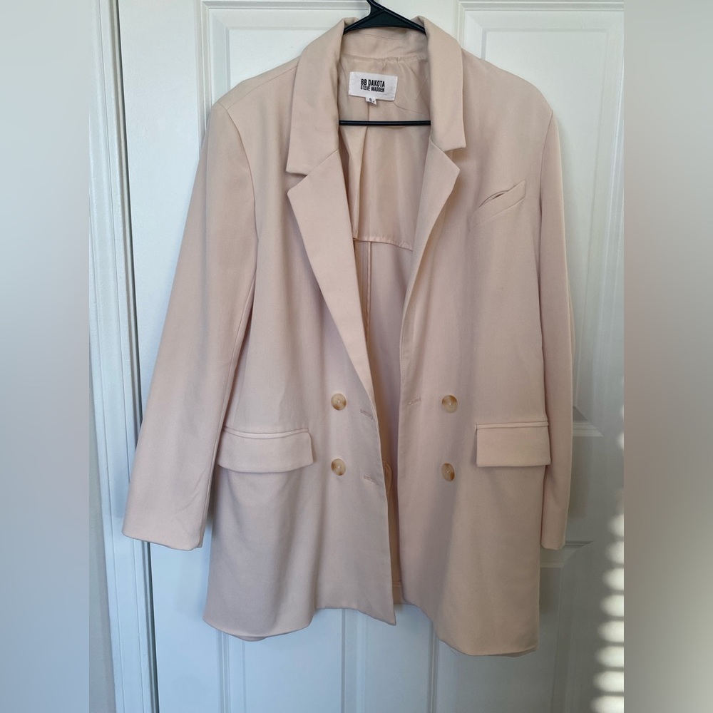 BB Dakota Steve Madden Blush Dressed to Thrill Blazer